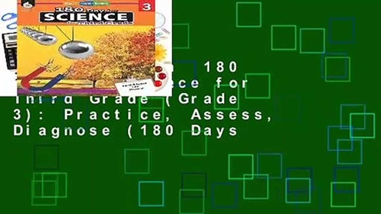 Full Version  180 Days of Science for Third Grade (Grade 3): Practice, Assess, Diagnose (180 Days