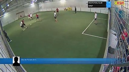 But de Florian (5-1) - NCA FUTSAL CLUB Vs GRDF - 17/02/20 19:07 - LIGUE 3 - Poitiers Game Parc