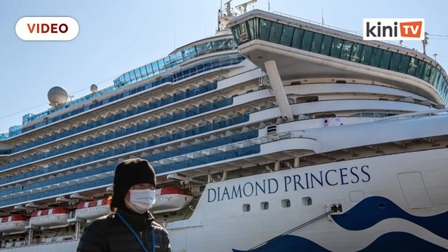 Sah! 2 rakyat Malaysia positif Covid-19 atas kapal Diamond Princess