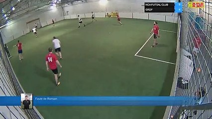 Faute de Romain  - NCA FUTSAL CLUB Vs GRDF - 17/02/20 19:07 - LIGUE 3 - Poitiers Game Parc