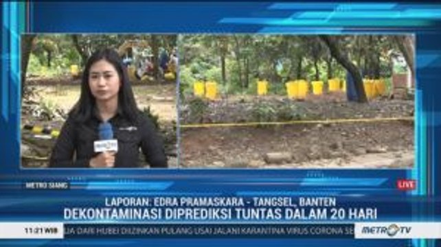Kadar Radiasi Radioaktif di Tangsel Turun Hingga 70 Persen