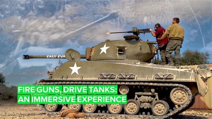 The real shooting, tank-driving experience you didn’t know existed