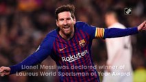 Messi, Hamilton named joint winners of Laureus World Sportsman of the Year