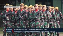 Upacara Gelar Operasi Gaktib Dan Yustisi Polisi Militer