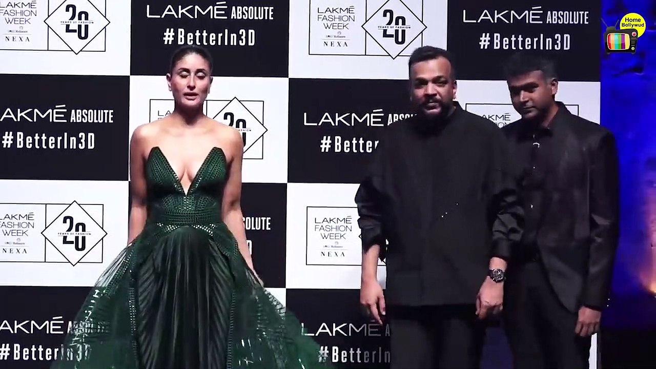 Kareena Kapoor's EMBARRASSING Moment With Her Hot Open Gown LFW2020