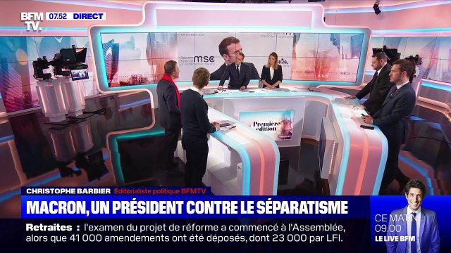 L'édito de Christophe Barbier: Macron, un président contre le séparatisme - 18/02