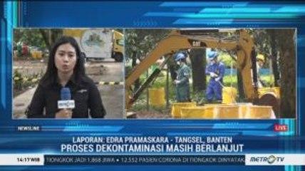 Hari Keenam, 57 Drum Tanah Terpapar Radioaktif di Tangsel Diangkut