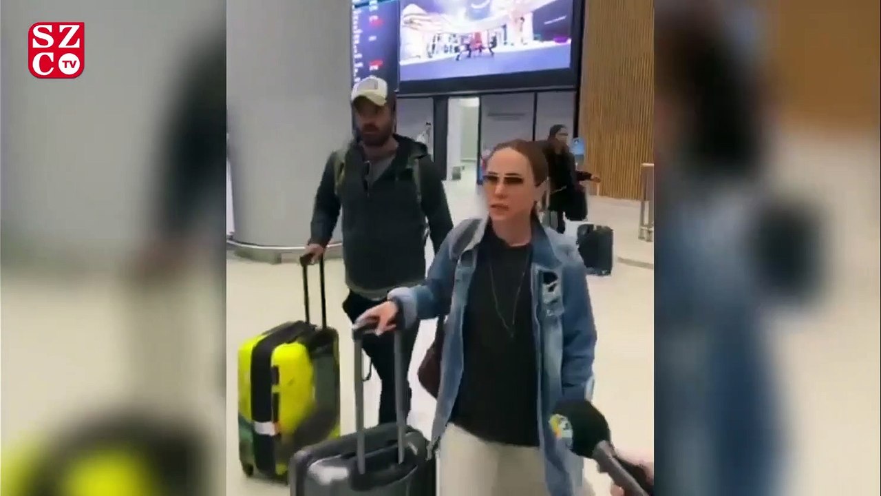 Burcin Terzioglu ve sevgilisi umut ilk kez görüntülendi