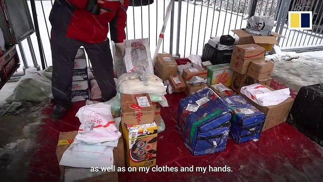 China’s delivery workers risk infection as online sales surge amid coronavirus outbreak