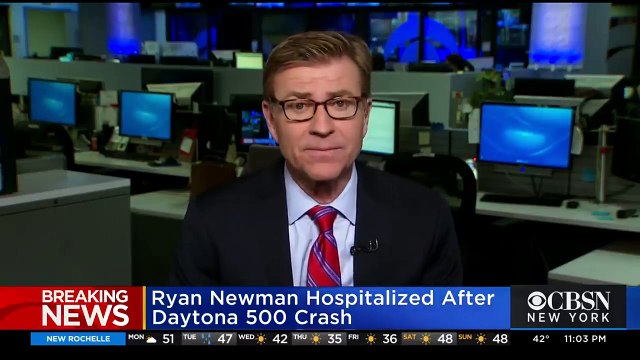 Ryan Newman hospitalized after terrifying crash at Daytona 500