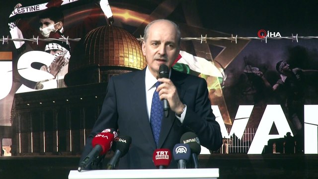 AK Partili Kurtulmuş 'Kudüs Davamız' programına katıldı