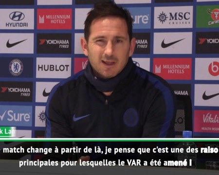 26e j.- Lampard revient sur les décisions arbitrales