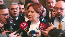 Meral Akşener partisindeki istifaları değerlendirdi