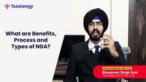 What is Non Disclosure Agreement In India - Types, Benefits & Process of NDA in 2020 - Taxolawgy