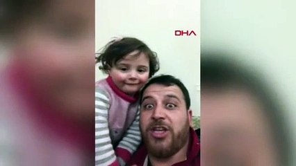 Sosyal medya Suriyeli bu minik kızı ve babasını konuşuyor