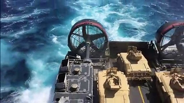 US Navy - Landing Craft Air Cushion from Assault Craft USS Boxer (LHD 4)