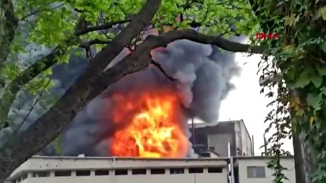 Hindistan'da kimya fabrikasında büyük yangın