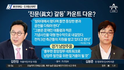 與 반대에도…또 부동산대책?