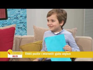 Ditë e Re - Fëmijët e kohës së internetit, flasin dhe komunikojnë në gjuhë angleze