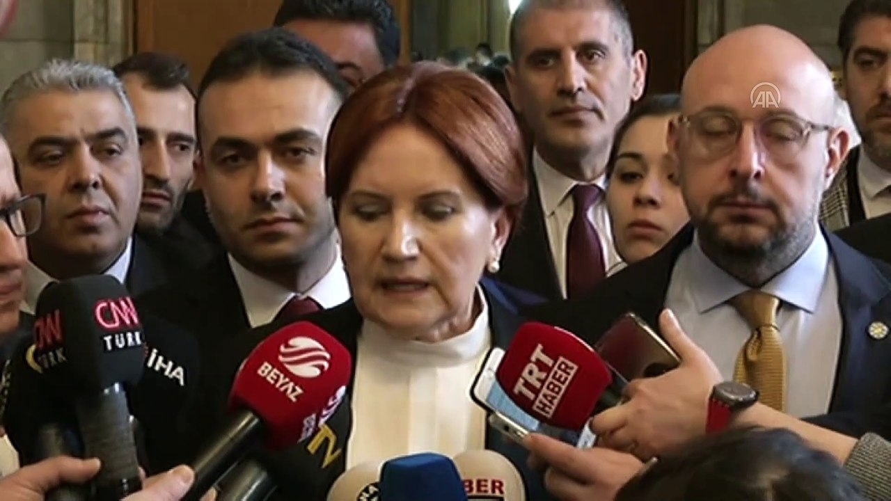 Akşener: 'İstifa etmiş arkadaşlarımız aleyhinde bugüne kadar tek bir cümlem olmadı'- TBMM
