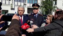 Ora News - Ministri i Brendshëm Sandër Lleshaj inspektim në Elbasan: Nuk ka pasuri të sekuestruara