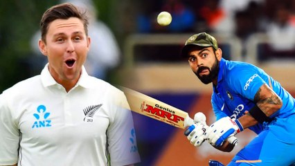 Virat kohli Will be My Bunny Trent Boult | Virat Kohli | Trend Boult | Oneindia Kannada