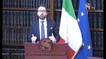 Bonafede - 'Legge spazzacorrotti' Uniti contro la corruzione (18.02.20)