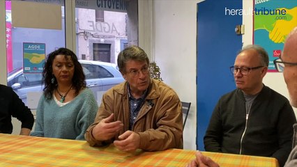 AGDE - Interview de Bertrand de Pontual, les yeux dans les yeux avec Paul Éric Laures