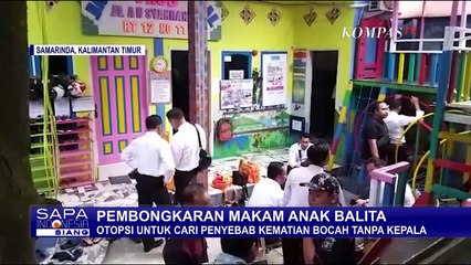 Bongkar Makam Balita Tewas Tanpa Kepala untuk Proses Otopsi