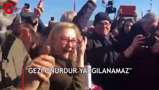 Mücella Yapıcı'dan Gezi Davası kararı sonrası açıklama: Gezi onurdur yargılanamaz!