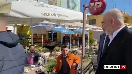 Report TV - Durrsaku indiferent ndaj kryeministrit, Rama: Mos do të punosh doganier