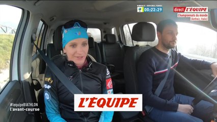 Taxi Biathlon avec Julia Simon - Biathlon - ChM (F)