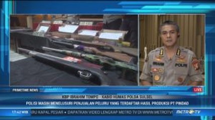 Polda Sulsel Bongkar Jaringan Perdagangan Senjata Api Ilegal