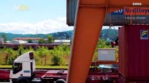 Jump Around! Check Out These Trampoline Acrobats Bouncing off Shipping Containers & Moving Trucks!