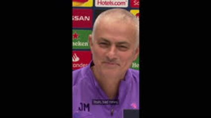 Mourinho won't "count on Son" for rest of the season
