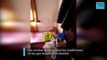 Hacinamiento y falta de higiene en un geriátrico clandestino