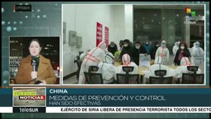 China: prevención y control del coronavirus han sido efectivas
