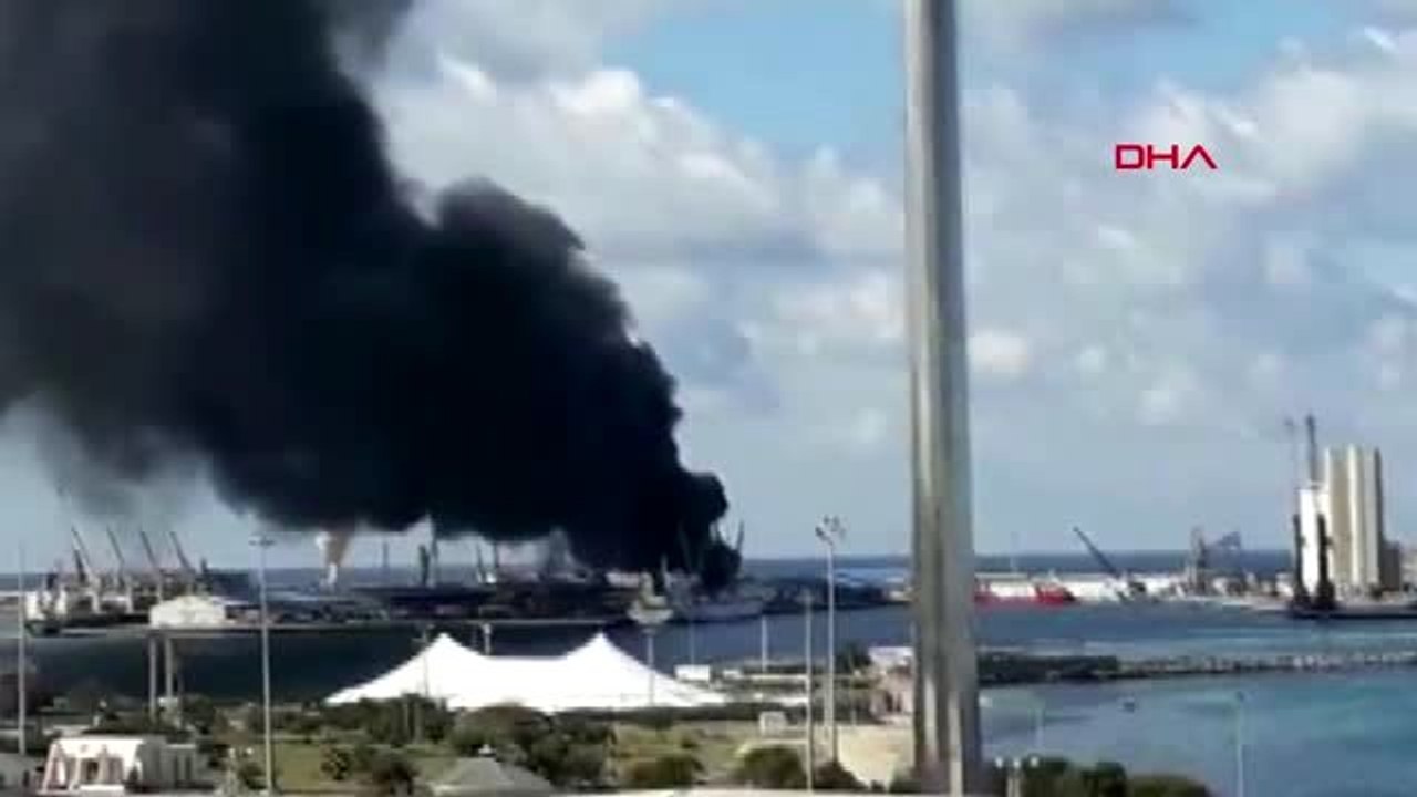 Hafter milisleri trablus limanı'na saldırdı