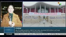 China: autoridades destacan avances en lucha contra coronavirus
