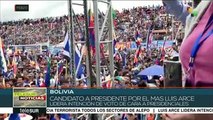 Encuestas: Luis Arce ganaría la presidencia boliviana con 31.6%