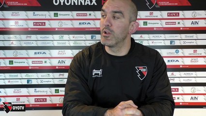 Point presse avant Oyonnax / Béziers - 21ème journée Pro D2