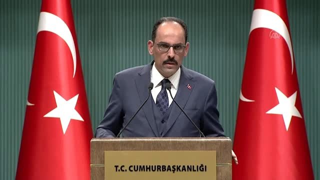 Kalın: Koronavirüsü ile mücadele konusunda gerekli tedbirleri aldık