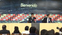 El nuevo jugador del Real Madrid, Reinier, en rueda de prensa