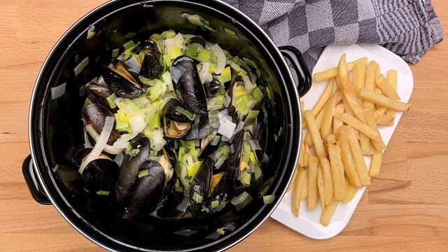 Recette : Moules marinières