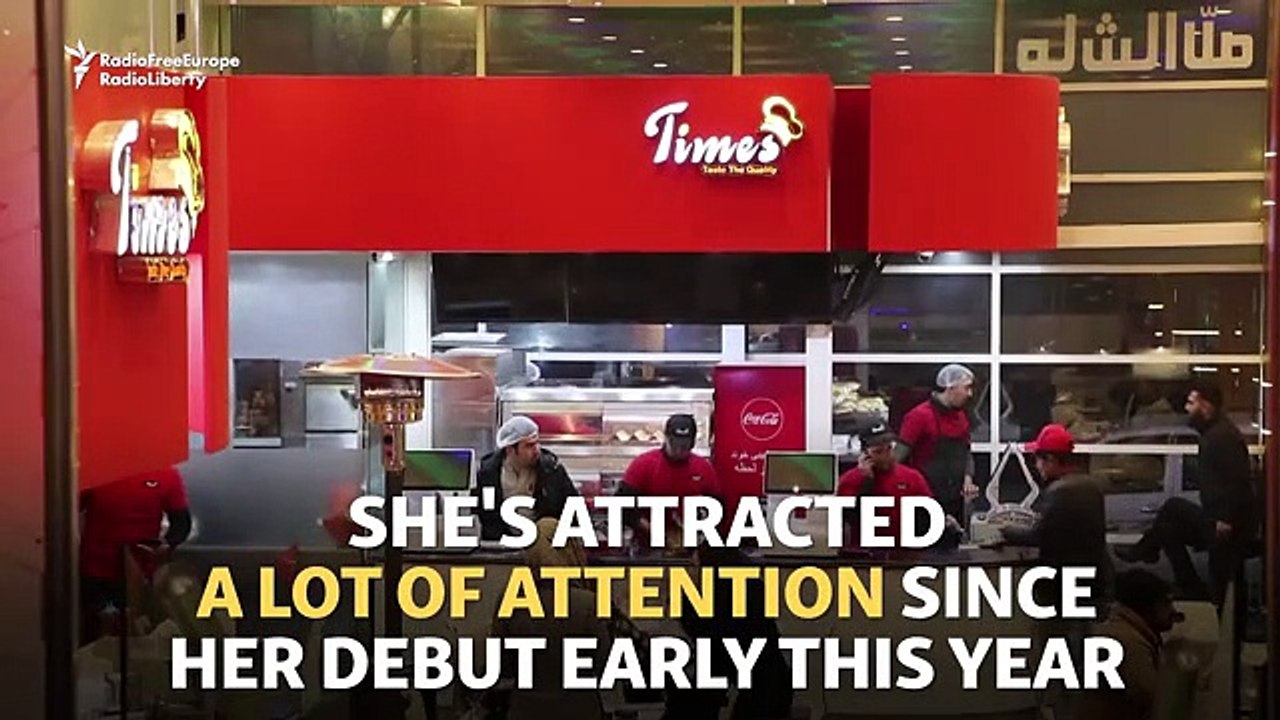 Have a Look at This Robot Waitress in Afghanistan Known as "Timea"