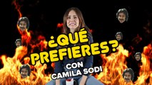 Camila Sodi juega Qué Prefieres versión Luisito Rey