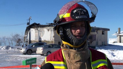 Incendie mortel à Caplan (midi)