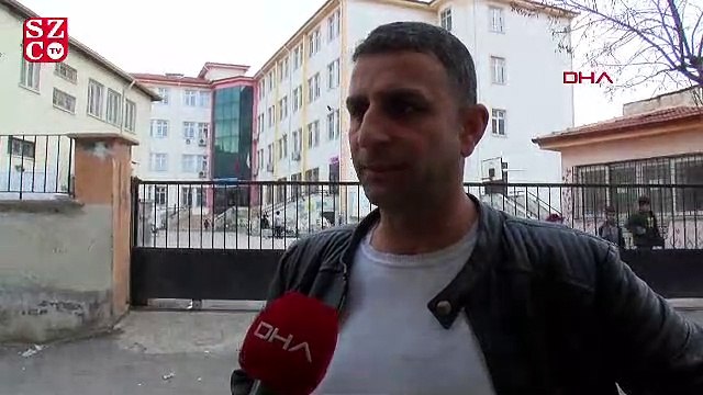 Gaziantep'te öğrencilere şiddet kameraya yansıdı