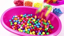 ABC Song Learn Colors MandMs Triple Baby Doll Bath Time and Ice Cream Cups Surprise Toys