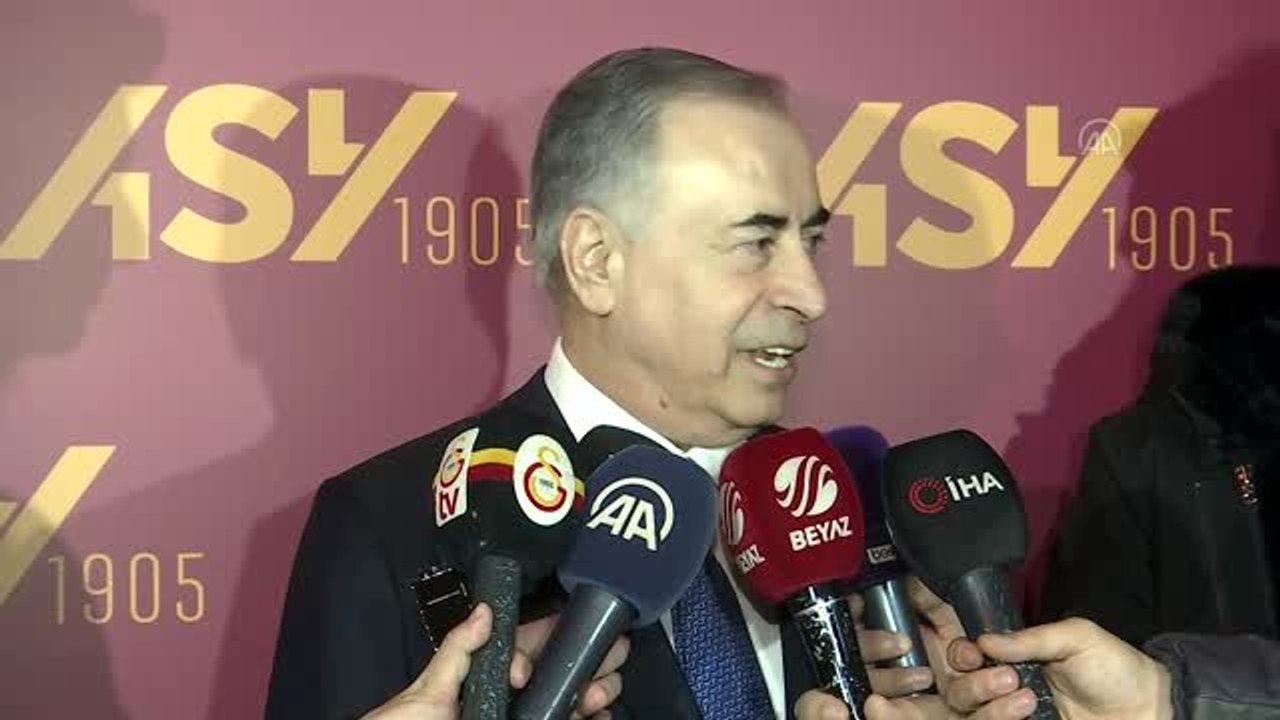 Galatasaray Kulübü Başkanı Mustafa Cengiz'den derbi açıklaması